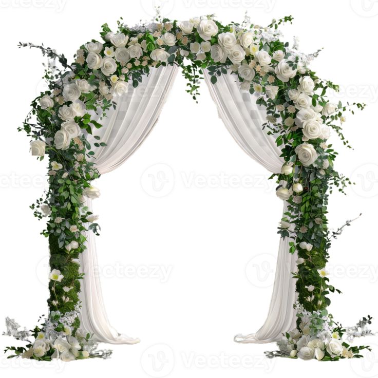 Décoration — arche florale